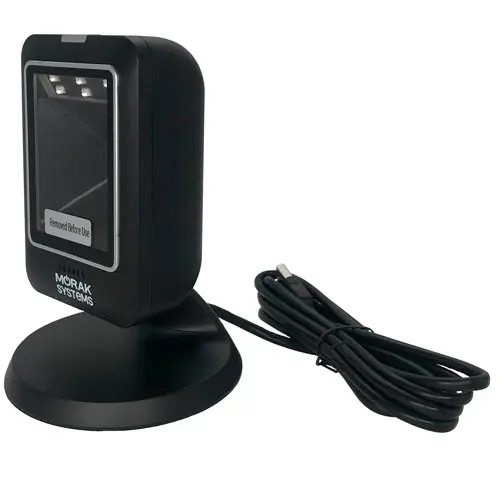 Lector de Código de Barras Omnidireccional 1D/2D MK-D3PRO  Lector de codigo de barras omnidireccional Marca Morak Modelo MK-D3PRO,  con detección de códigos 1D y 2D